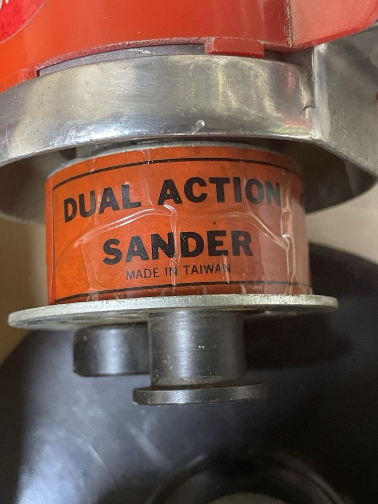 Sander, dual action, Air Powered