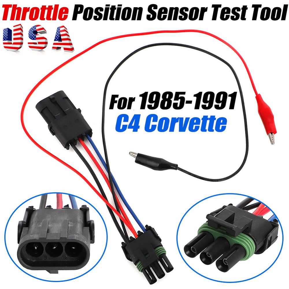 Throttle Position Sensor Test Tool Wiring 601092 For Chevy C4 Corvette 1985-1991