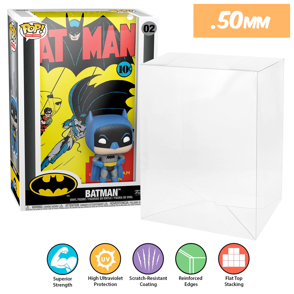 0.50mm POP PROTECTOR for Superman Comic Covers Funko Pop