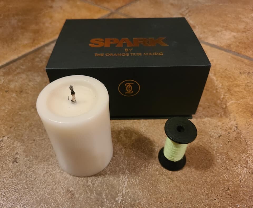 Spark Self Lighting Candle Magic Mentalism Trick
