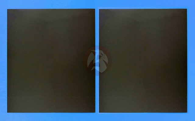 Plus Model Polystyrene Plastic Sheet Big Black (0.2mm, 220x190mm) (2 plates) 577