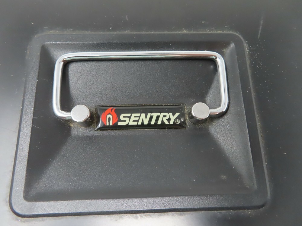 Sentry Heavy Safe with Keys 10" by 13" Black