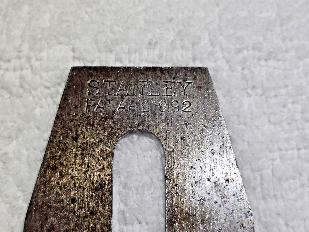 Rare Stanley Bed Rock No. 604 Smooth Plane - Type 3 Round Side - B Casting Mark