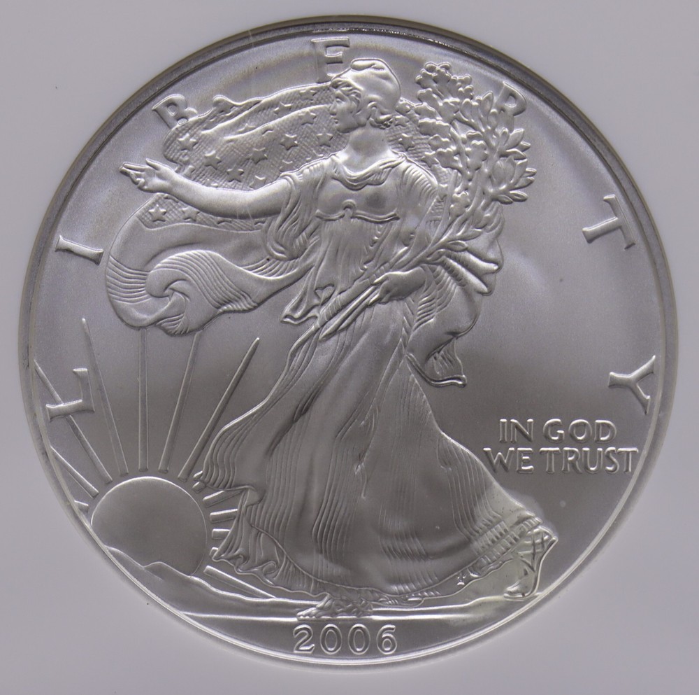 2006-W American Eagle NGC MS70