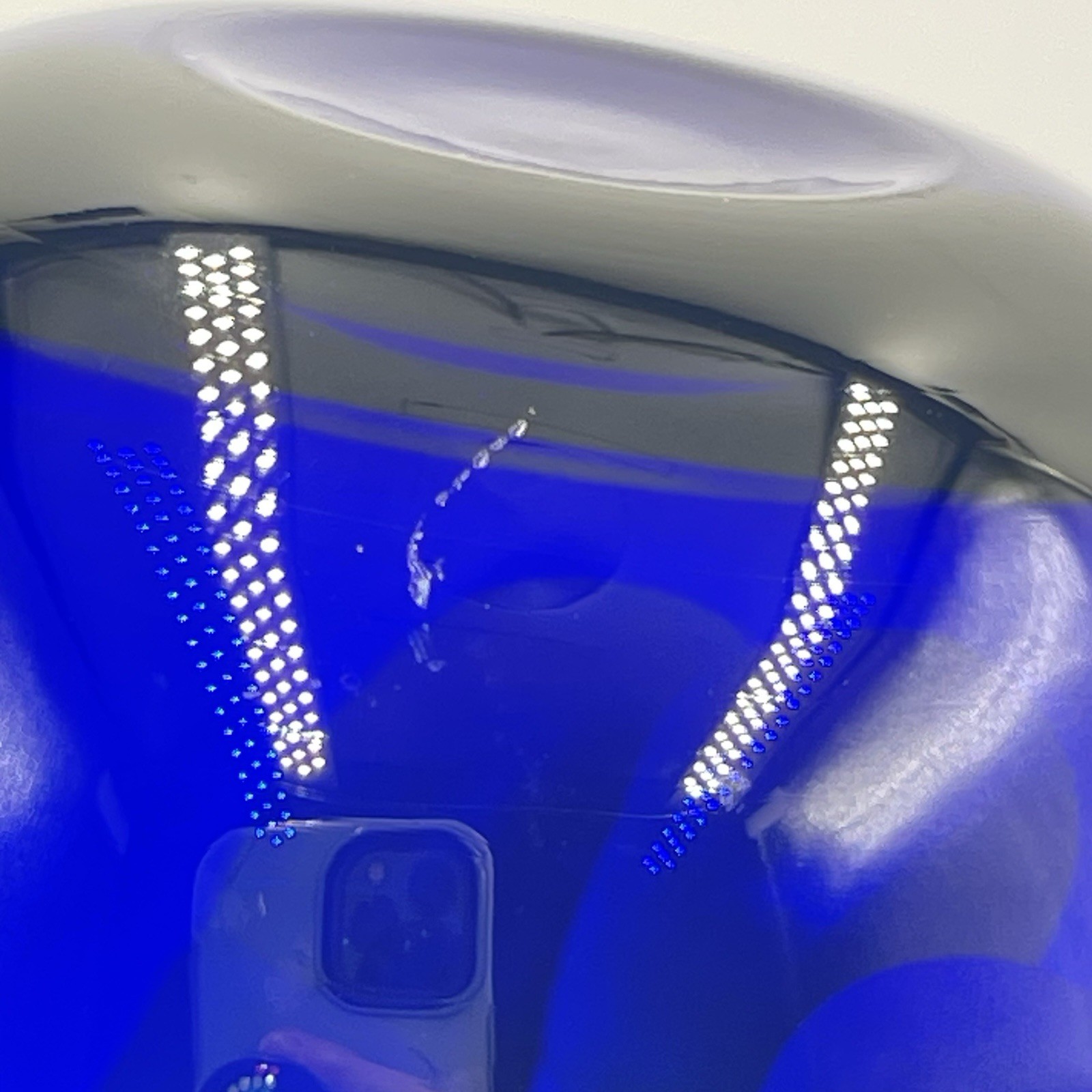 Vgt Cobalt Blue Cocktail Shaker with 4 Roly Poly Glasses Chrome Plate Shaker Top