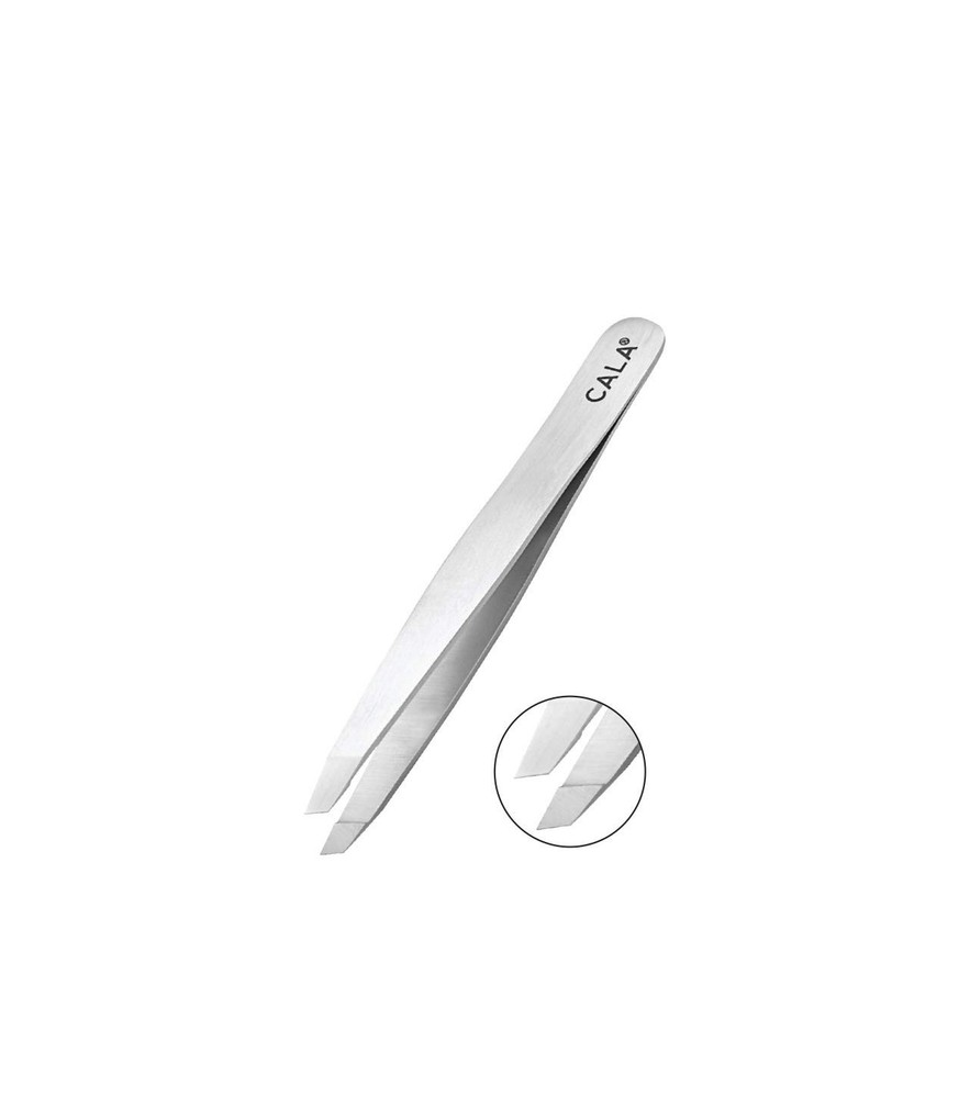 Cala Slant Tip Tweezers Multicolor Standard Functional Precision Beauty Tool