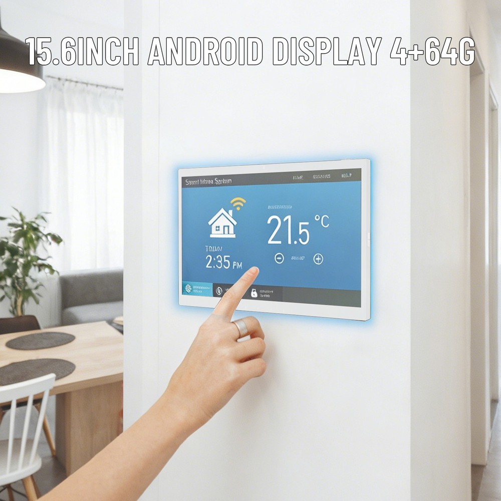 15.6 Inch Wall Mounting Android Display Automation Device Control Tablet Panel