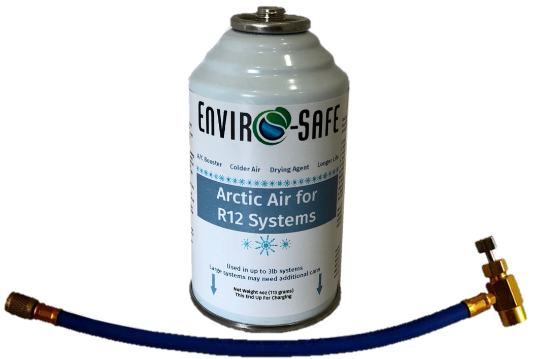 Envirosafe Arctic Air for R12, Auto AC Support, 1 can and hose