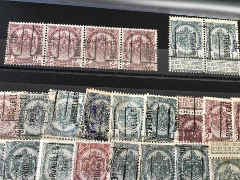 Belgium pre cancel stamps Ref A8471