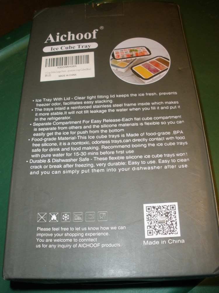 NEW Opened Aichoof Ice Cube Tray