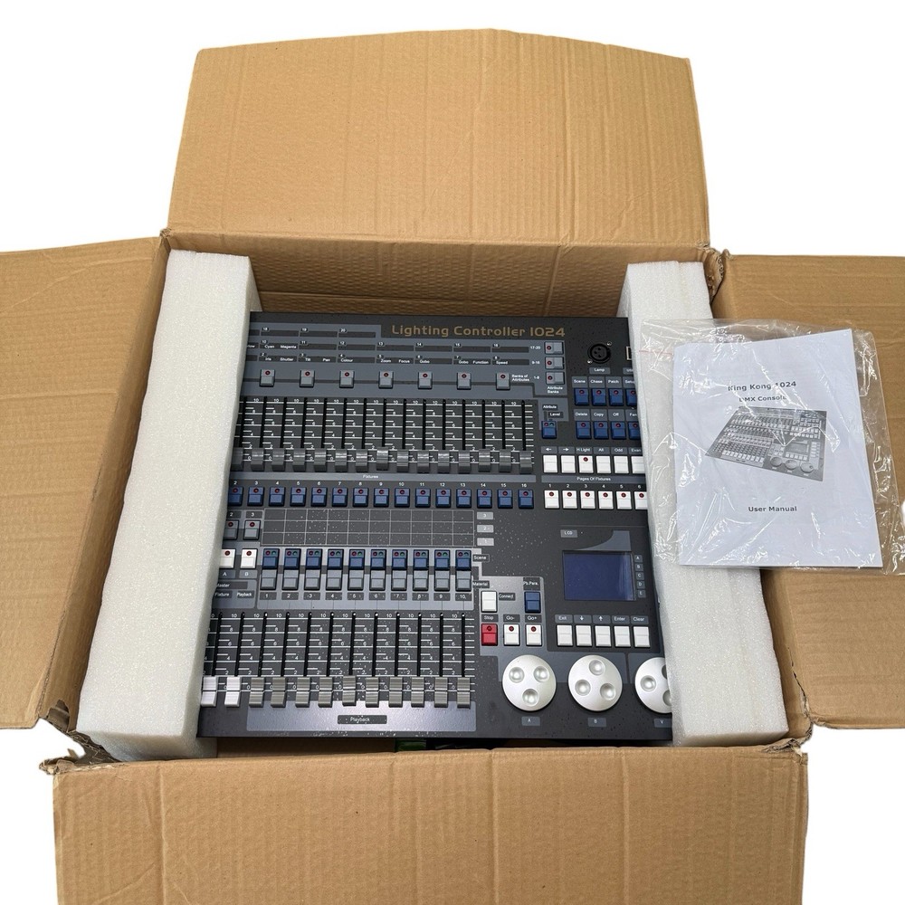 1024 KingKong Controller DMX Console DMX 512 Stage Light Mixer