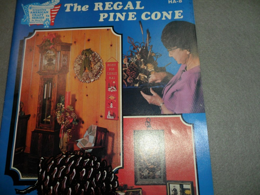 Vintage The Regal Pine Cone Paperback Instruction Book