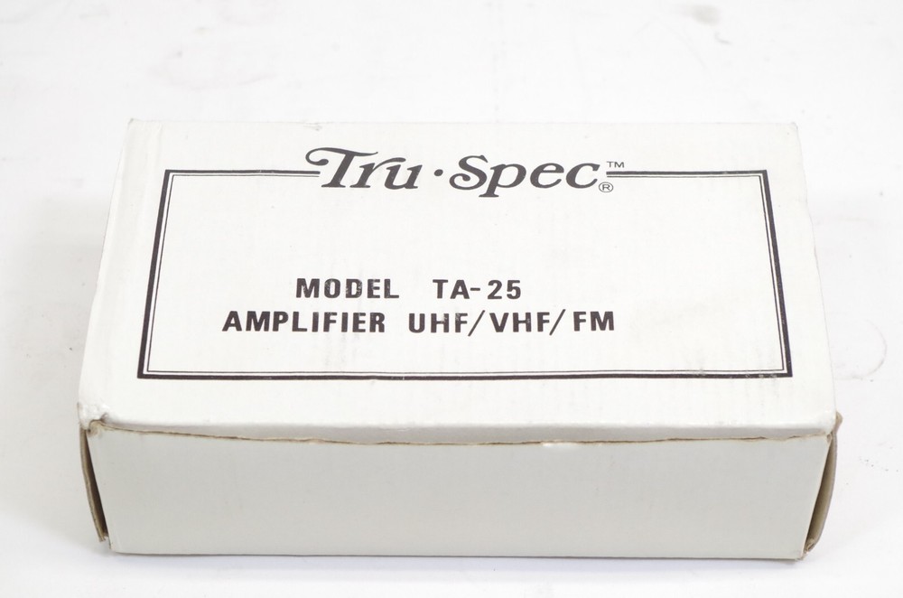 Pico Macom Tru-Spec Model TA-25 Amplifier UHF / VHF / FM
