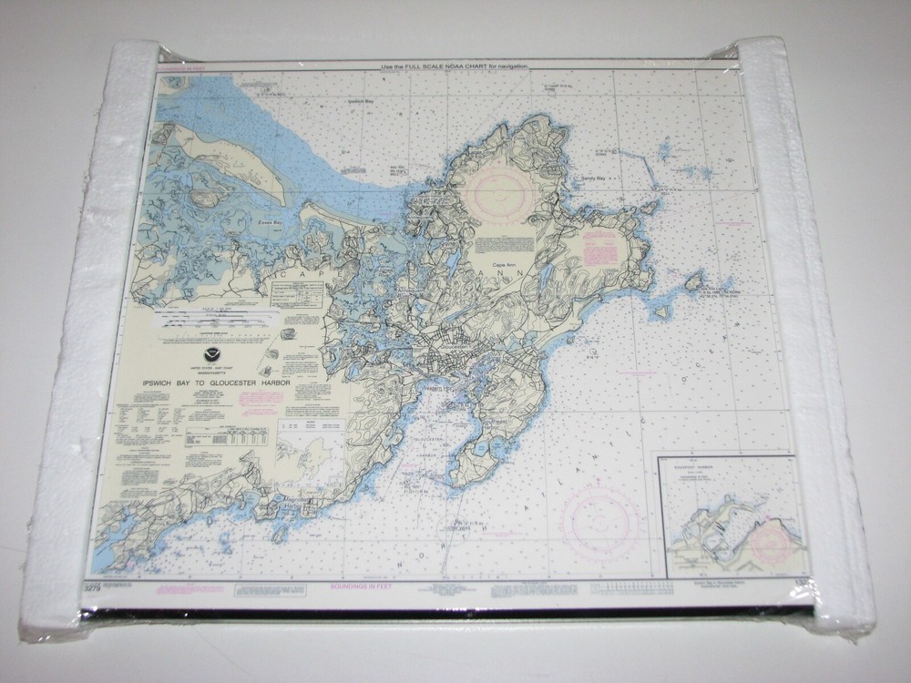 Ipswich Bay To Gloucester Harbor NOAA Chart