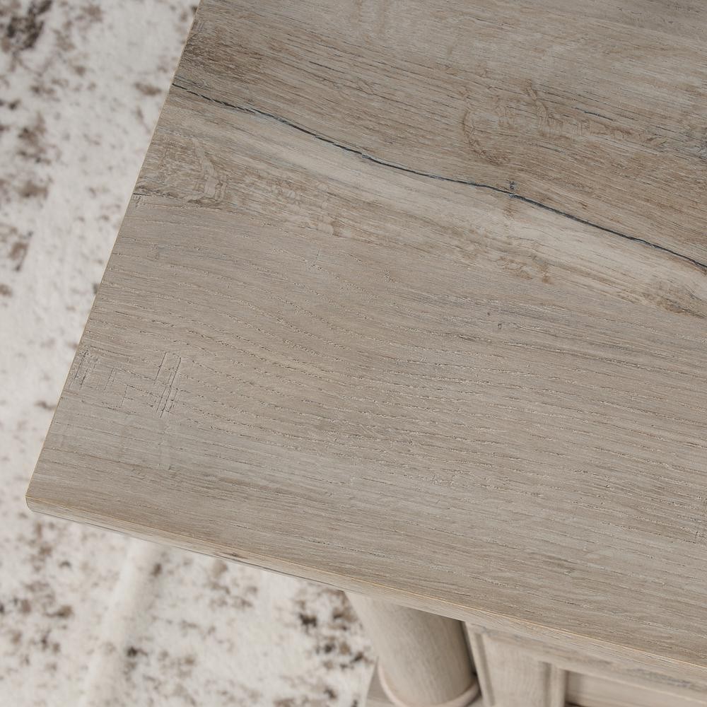 Palladia Executive Desk, Split Oak finish