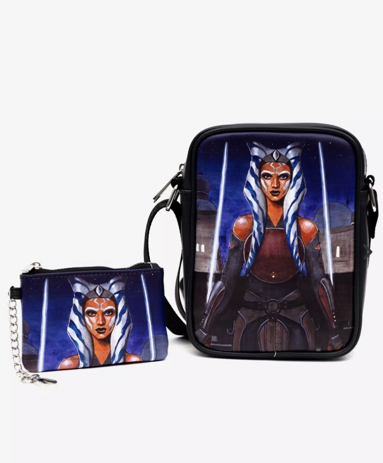 Ahsoka Tano Buckledown Crossbody Bag Star Wars Coinpurse New With Tags New