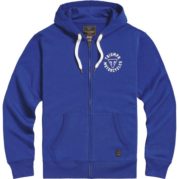 Triumph Digby Zip Hoody | Blue | Size XL
