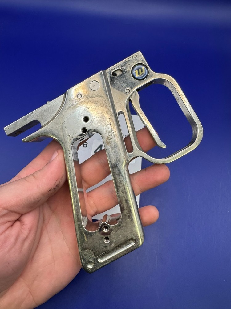 WGP Autococker Swing Trigger Paintball Marker Frame-Silver