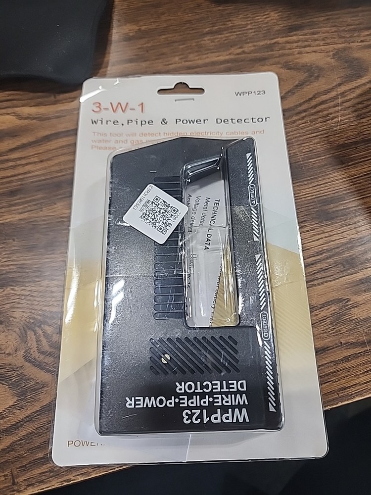 3 w 1 wire pipe power detector