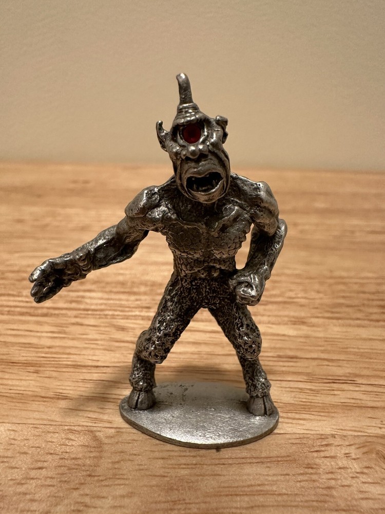 Ral Partha Pewter Cyclops With Red Eye