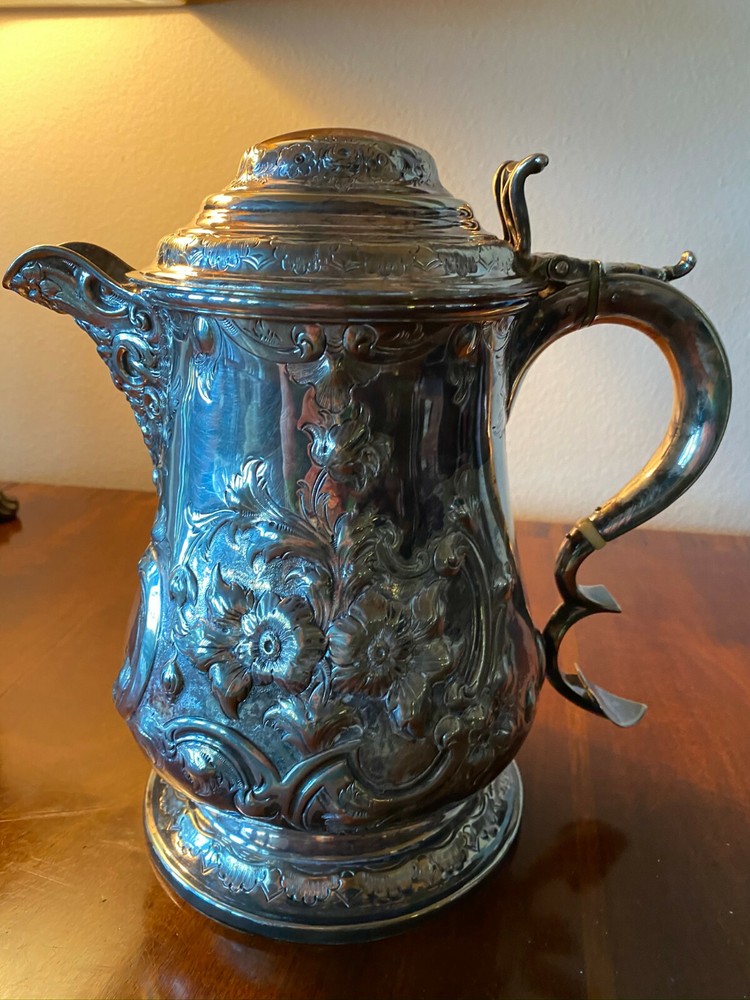 Estate Martin Hall & Co. Ltd Silverplate Pitcher