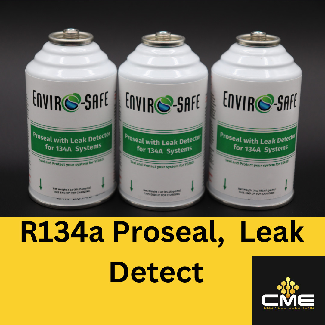 Envirosafe Proseal with Leak Detector for R134a  3 cans
