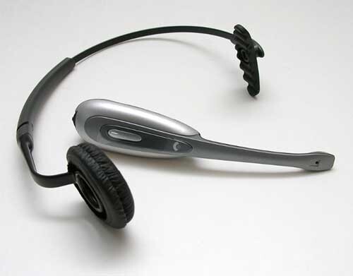 Plantronics CS55 Wireless replacement Headset with Working Battery and Headband.