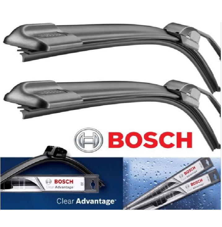BOSCH Clear Advantage BEAM Wiper blades 22-22 Front Left & Right Set (PAIR) New