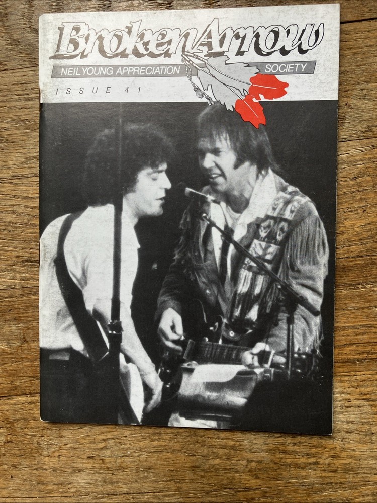 Broken Arrow 17 issues 1989-1991 Neil Young Fanzine #s 15 - 44