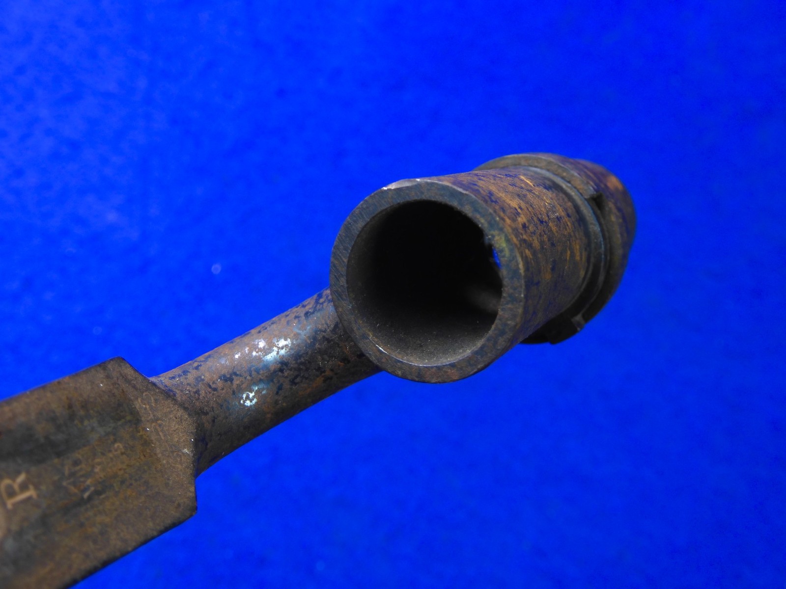 British English Antique WW1 Model 1876 Socket Bayonet w/ Scabbard c