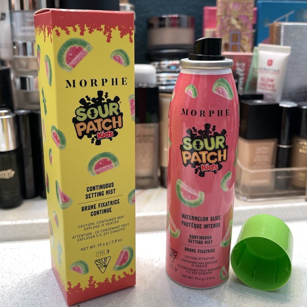 Morphe x Sour Patch Kids ~ ‘CONTINUOUS SETTING MIST’ ~ Full Size 2.8 oz. ~ NIB