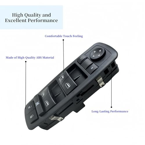 Driver Side Master Power Window Switch Compatible with J'eep Liberty Dodge