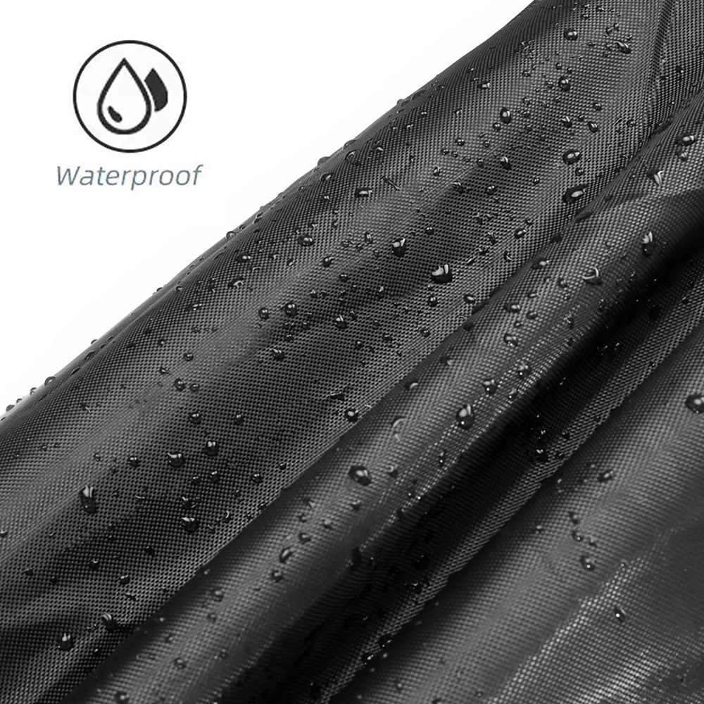 55 Gallon Drum Cover - Stretchable Adjustable Drum Cover with Drawstring, Oxf...