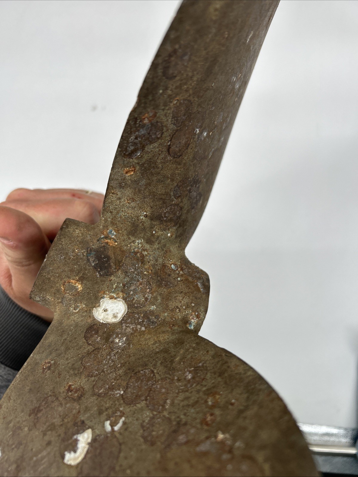 grand Rapids Vtg Brass Boat Propeller 3 Blade 1" Shaft 17 LH 14