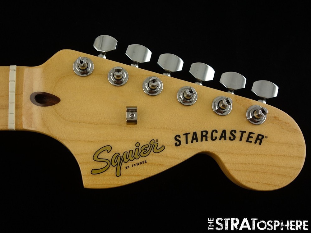 Fender Squier Affinity Starcaster Deluxe NECK + TUNERS "C" Maple