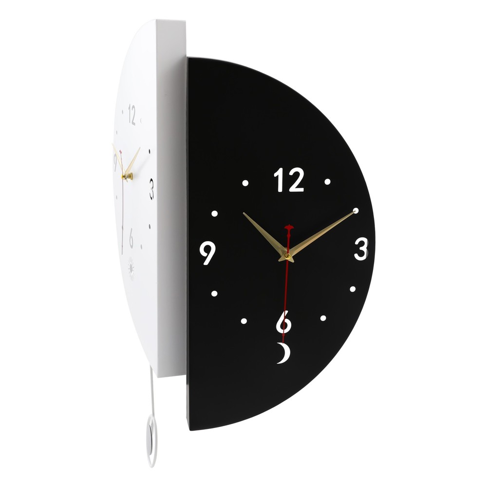 Wall Clock Decoration, Double-sided Corner Wall Clock, Modern Wall Clock