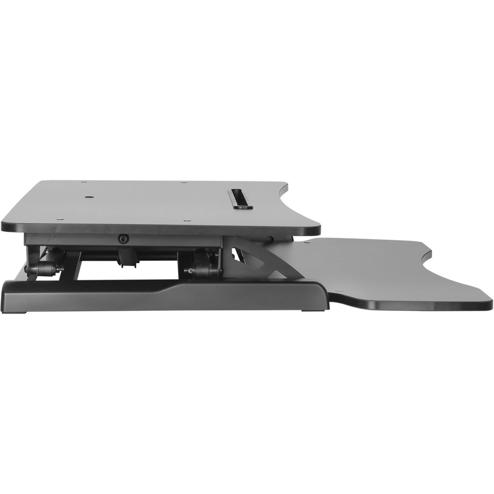 Amer EZRiser30 Height Adjustable Sit/Stand Desk Computer Riser Black