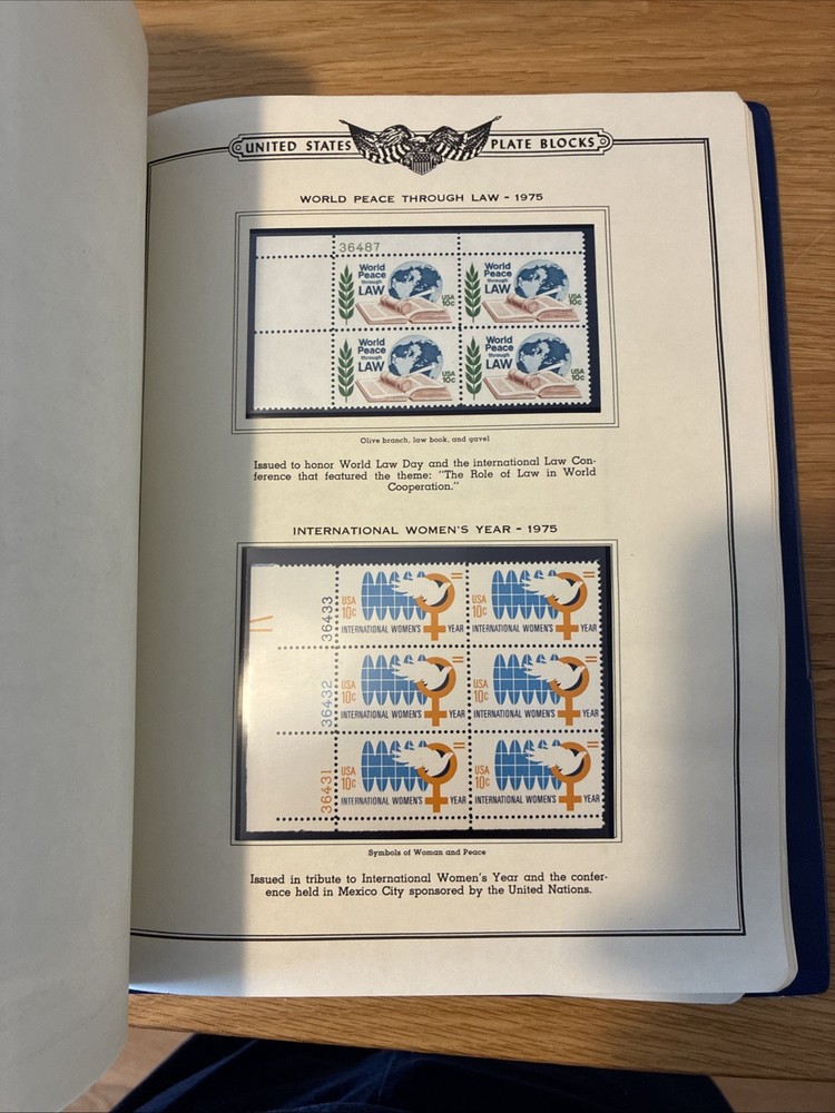 Minkus American Plate Block Album Volume V