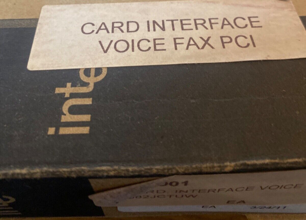Dialogic D82JCT-U PBX PCI Integration Board Voice Interface Card