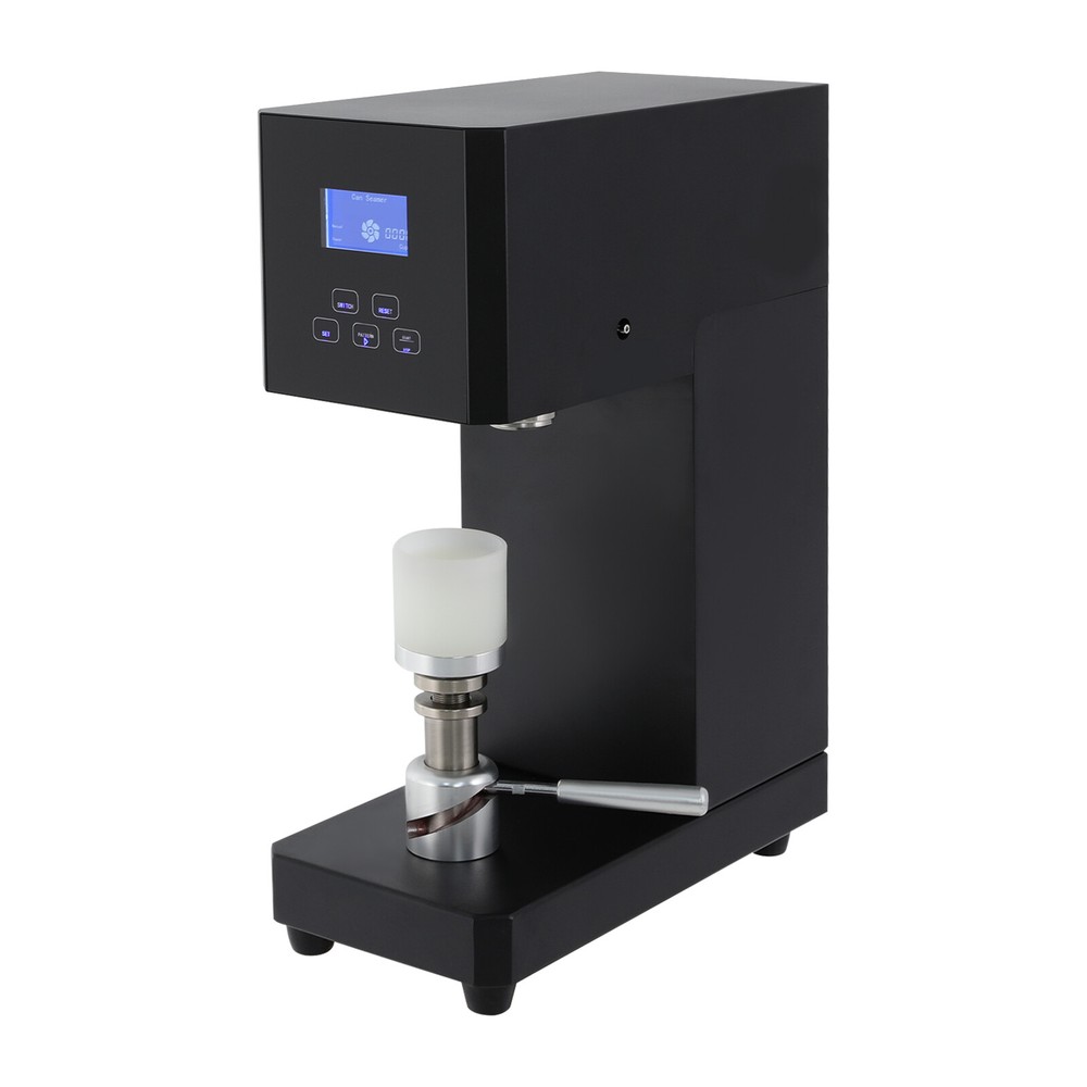 Semi automatic Tin Can Sealing Machine Cola Can Seamer Container Plastic Beer US