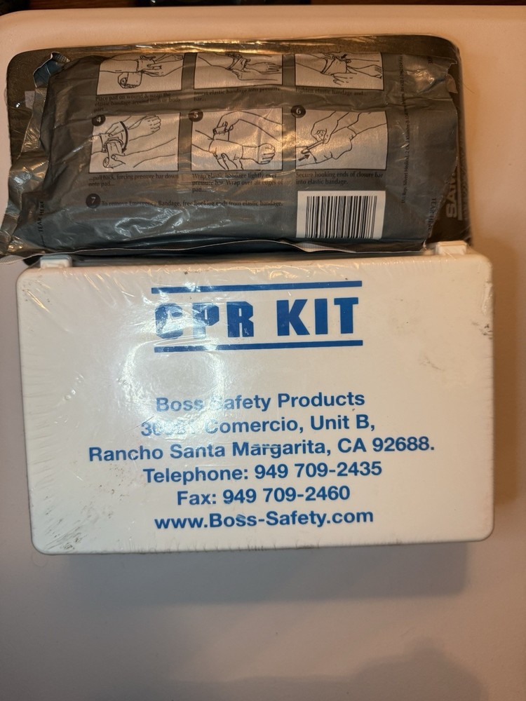 CPR Kit With Israeli Badges.