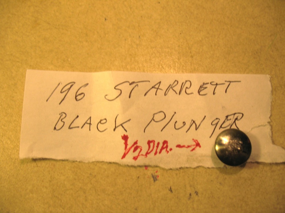 Starrett No. 196 Button