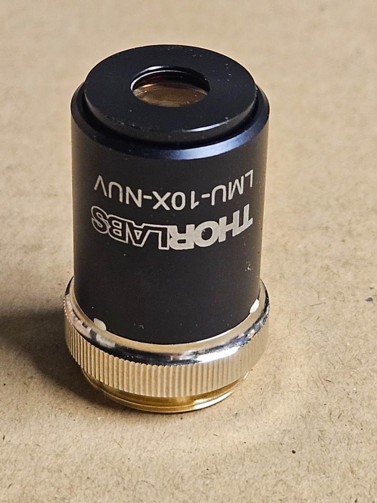 Thorlabs LMU-10X-NUV Microscope Objective 10X UV Compatible RMS Thread