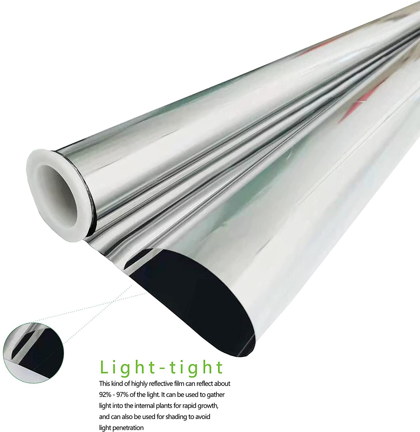 HFS Horticulture Highly Reflective Mylar Film Roll 4 ft x 100 ft