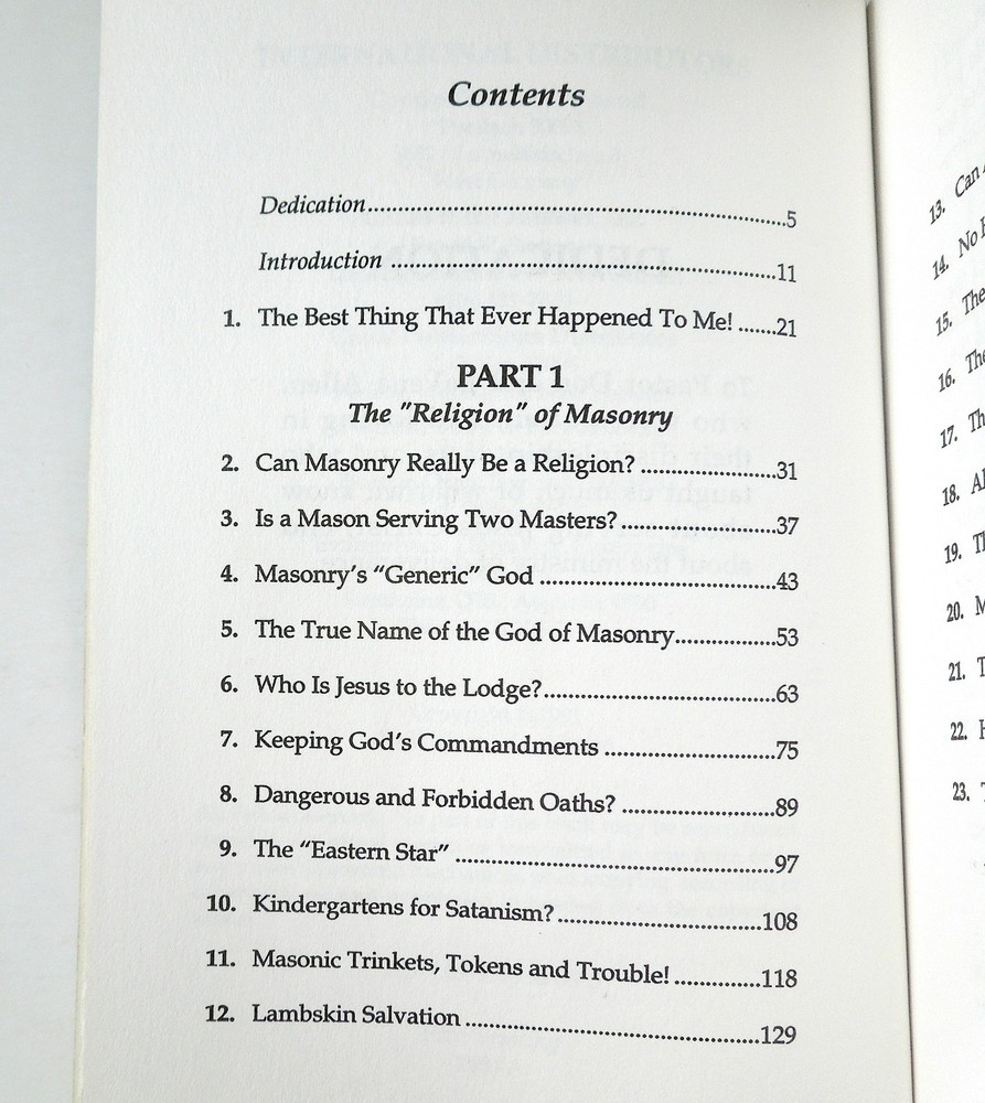 Masonry Beyond the Light - William Schnoebelen, 1991 sc, Chick Publications