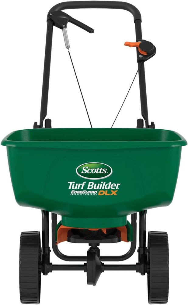 Turf Builder Edgeguard DLX Broadcast Spreader