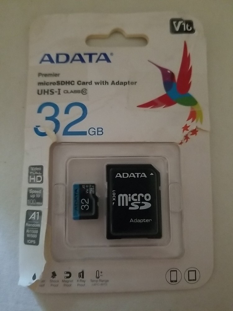 ADATA Premier Pro SDHC Card 32GB Class 10 U1