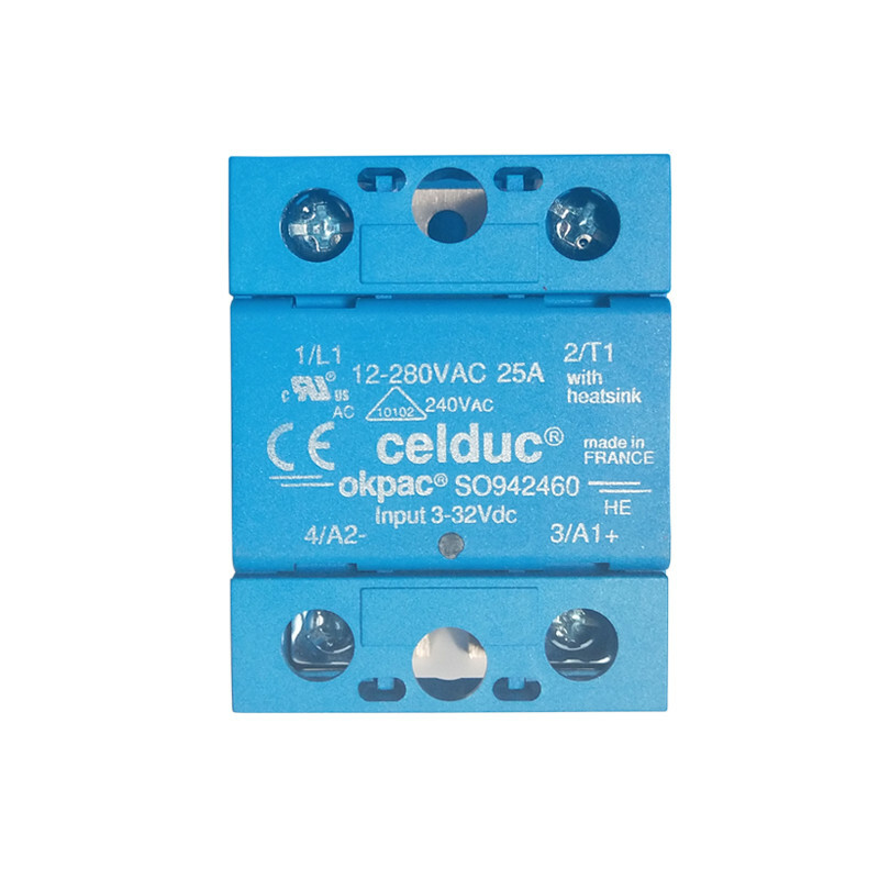 CELDUC solid state relay SO942460 input 3-32VDC OUTPUT 12-280VAC