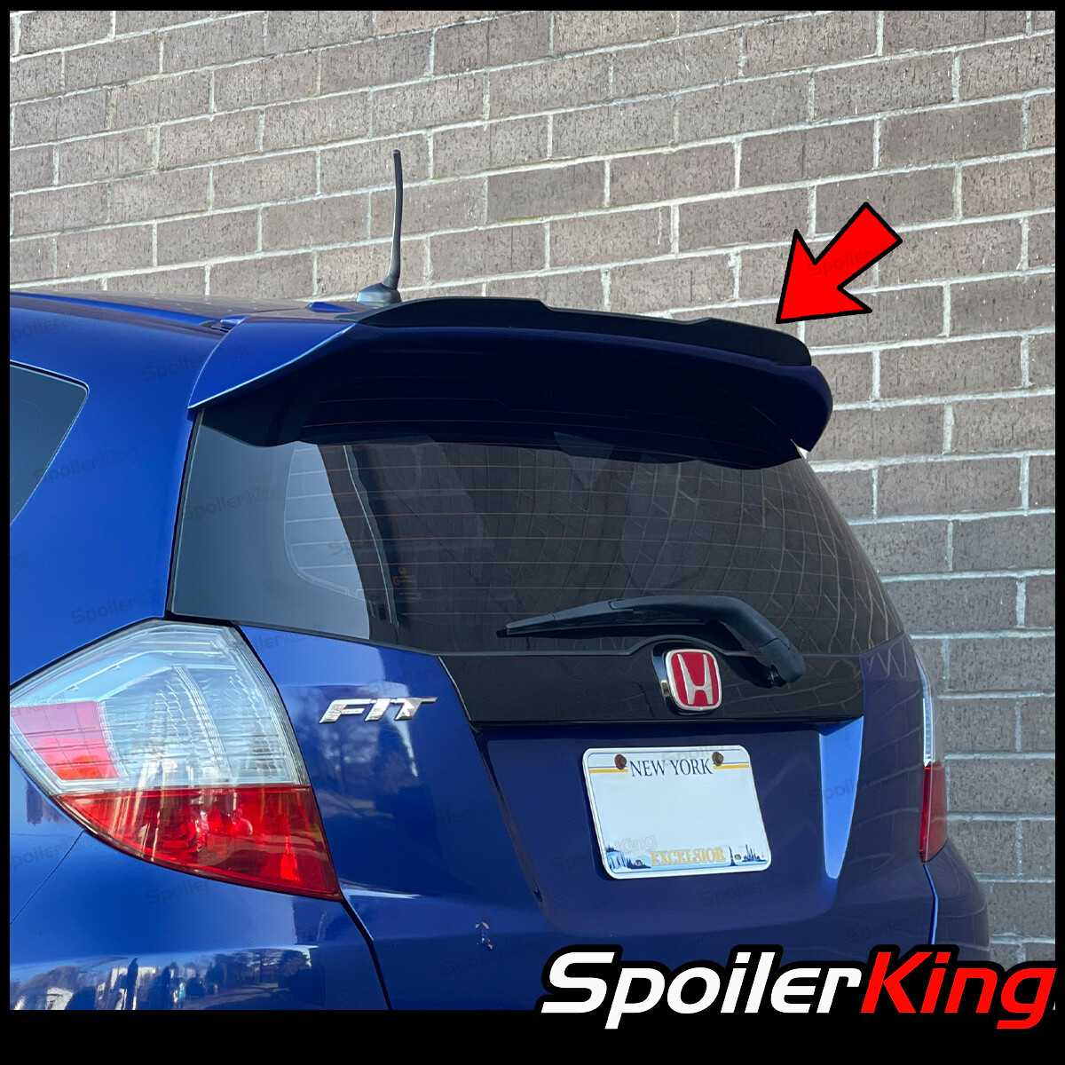 SpoilerKing 284GC Universal 30"- 55" Custom Rear Polyurethane Trunk Spoiler Wing