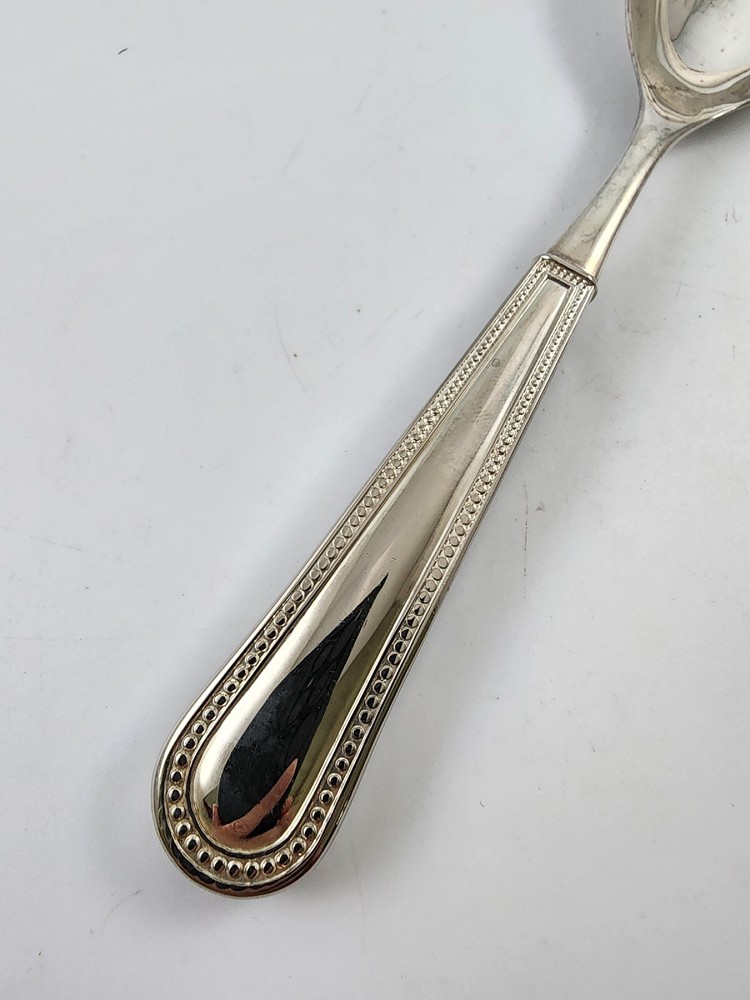 Godinger Serving Spoon 10 1/2 In Beaded
